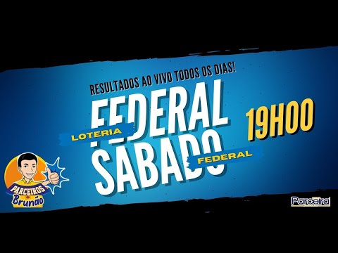 Resultado do jogo do bicho ao vivo Loteria Federal - 19h00 -09/03/2024