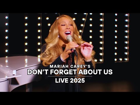 Mariah Carey – Don't Forget About Us [Live 2025 | Original Arrangement]