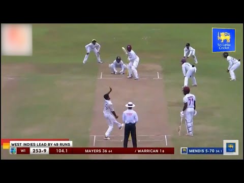 West Indies Vs Sri Lanka   WI Lead By 49 Runs On Day 3