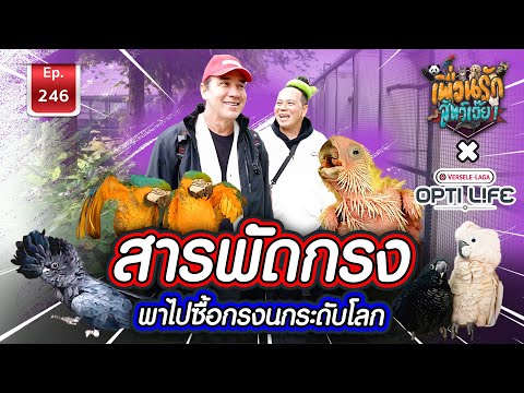 Saranair Channel เลือกกรงนกพาไปดูมาตรฐานระดับโลกIเพื่อนรักสัตว์เอ๊ยEp.246belg