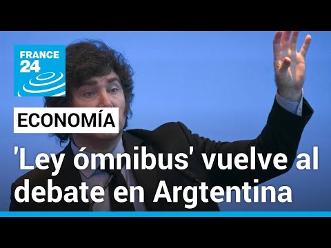 Argentina se prepara para debatir nuevamente la Ley ómnibus y el gobierno está expectante