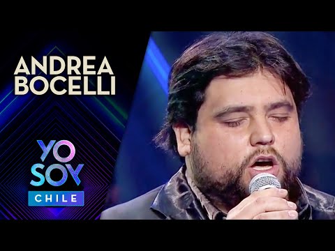 Gonzalo Pérez interpretó Can´t Help Falling In Love como Andrea Bocelli - Yo Soy Chile 2