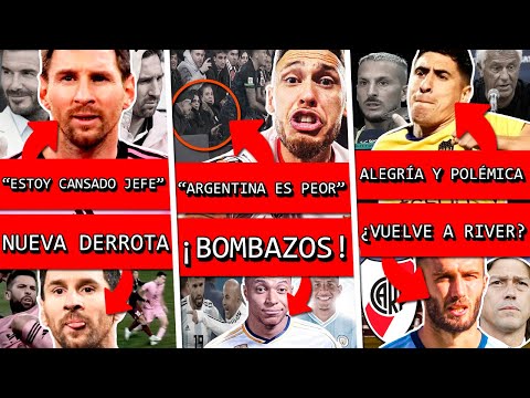 BECKHAM explotó a MESSI y preocupó a INTER MIAMI+ ARGENTINA fue VIRAL por esto+ Bombas BOCA y RIVER