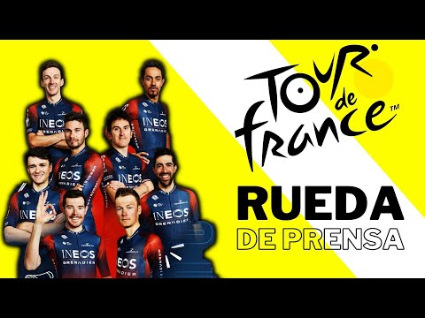 DANI MARTÍNEZ en rueda de prensa PREVIO AL INICIO DEL #tourdefrancia  2022