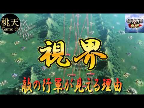 【信長の野望 真戦】【視界】敵の行軍が見える理由について知ってる？