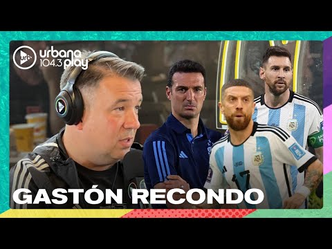 Gastón Recondo sobre Messi, Scaloni y el conflicto con Papu Gómez #VueltayMedia