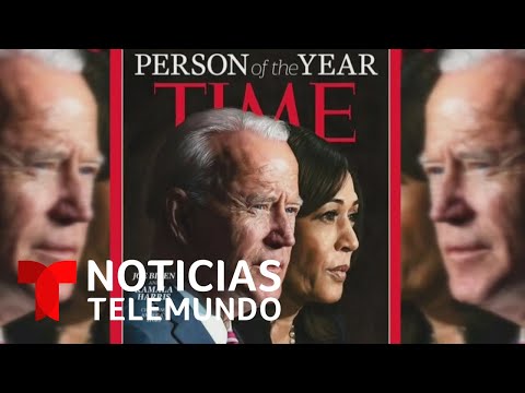 Biden y Kamala, personas del año de la revista Time | Noticias Telemundo