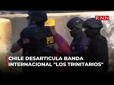 Chile dice desarticuló banda criminal internacional Los Trinitarios