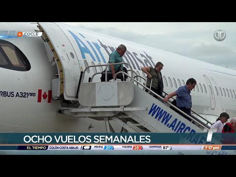 Inicia la temporada de vuelos chárter desde Canadá hasta Río Hato