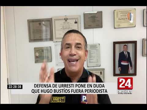 Defensa de Urresti pretende poner en duda carrera de Hugo Bustíos