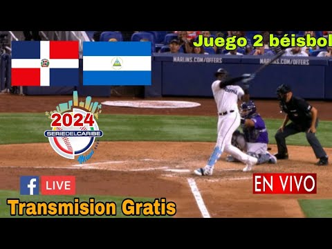 En Vivo: República Dominicana vs. Nicaragua, donde ver, a que hora juega Dominicana vs. Nicaragua