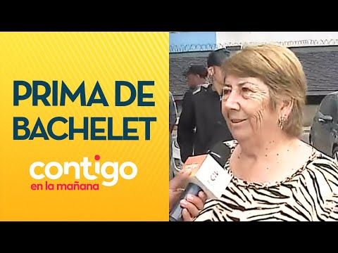 ME GUSTARÍA ESTAR CON ELLA: Prima de Bachelet busca reunirse con ella - Contigo en La Mañana