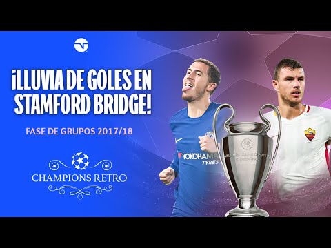 RESUMEN: CHELSEA 3-3 ROMA | FASE DE GRUPOS CHAMPIONS LEAGUE 17/18 | HIGHLIGHTS RETRO