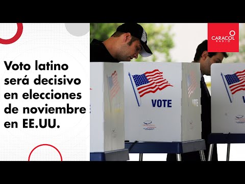 Voto latino será decisivo en elecciones de EE.UU.