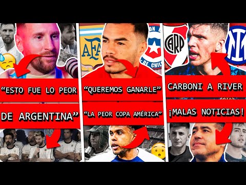 MESSI habló de lo PEOR de ARGENTINA y BARÇA+ CHILE picante+ Critica a COPA AMÉRICA+ CARBONI a RIVER?