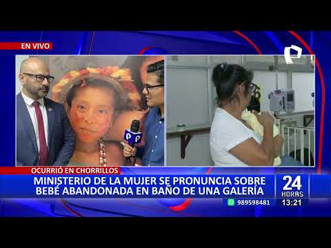 MIMP: Bebé abandonada en galería de Chorrillos será trasladada a albergue o con 'familia acogedora'