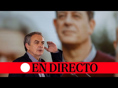 DIRECTO | Zapatero y Gómez Besteiro participan en un mitin de campaña del PSOE en Ferrol