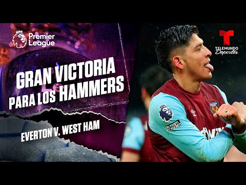 Con gol de Álvarez, los 'Hammers' vencen a los 'Toffees' | Everton v. West Ham | Premier League