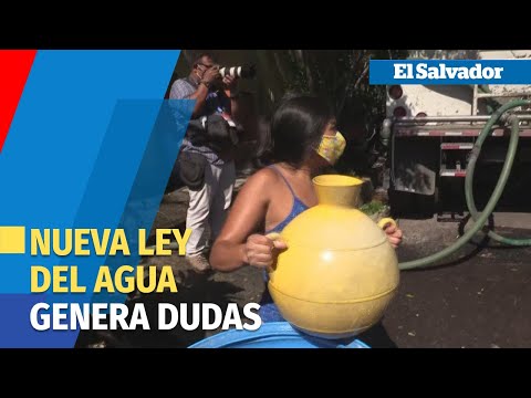 El Salvador y sus deudas con el acceso al agua potable, ¿se resolverá con una ley
