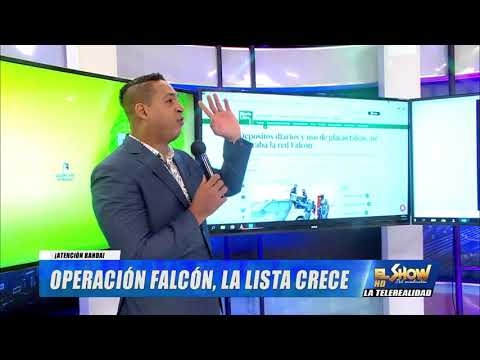 La lista crece en Operación Falcón | El Show del Mediodía