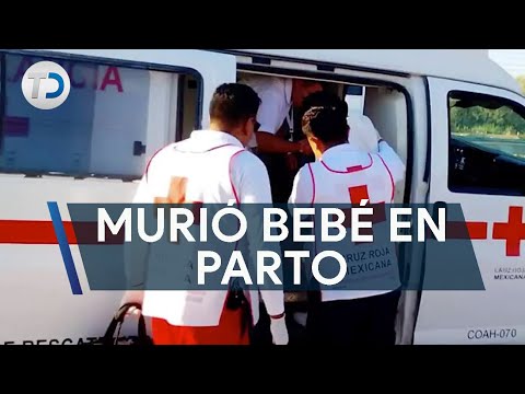 Murió bebé recién nacido en pleno parto