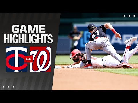 Twins vs. Nationals Game Highlights (5/22/24) | MLB Highlights