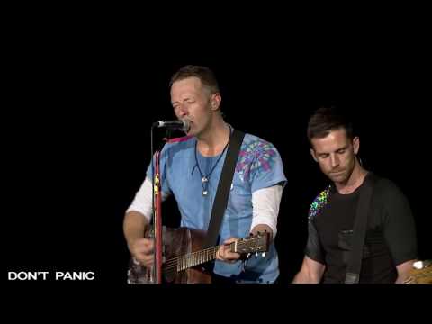 COLDPLAY - Don't Panic  (Acoustic Live 2017)