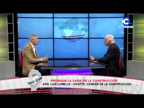 Prosigue la caída de la construcción - Arq. Luis Lumello en Córdoba al Mundo