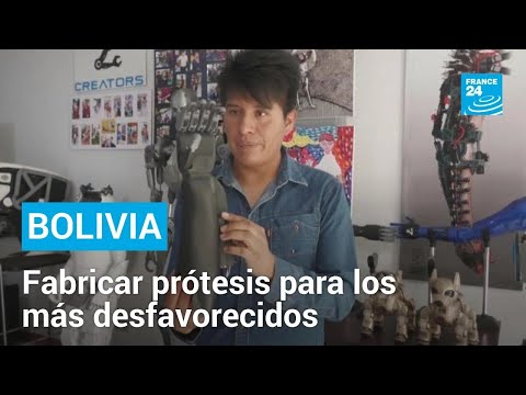 Bolivia: un antiguo fabricante de juguetes hoy hace prótesis para los desfavorecidos