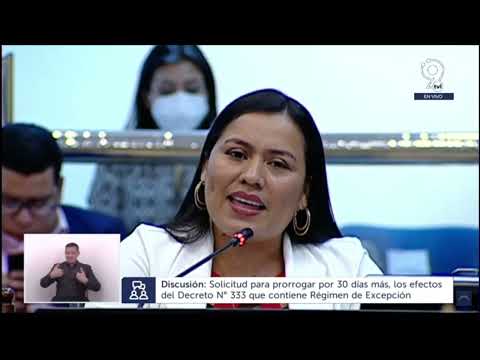 Diputada del FMLN cuestiona régimen que ha capturado a los pandilleros