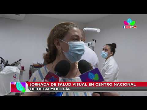 Desarrollan exitosa jornada de salud visual en el Centro Nacional de Oftalmología en Managua