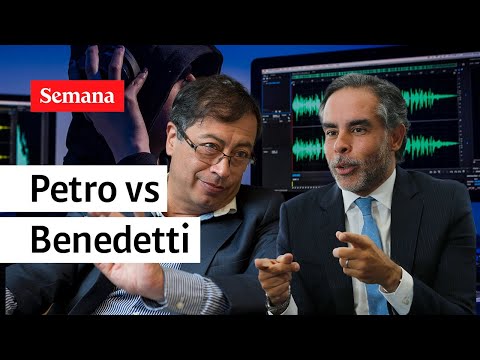 ¿Intranquilos? ¡Qué va!: respuesta de Petro a escandalosos audios de Benedetti | Semana Noticias