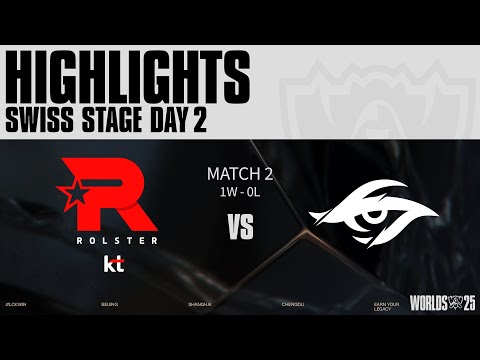 KT vs TSW 매치 하이라이트 | 스위스 Day2 | 2025 월드 챔피언십