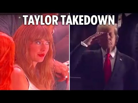 Trump trolls Taylor Swift and mocks her for being BOOED at Super Bowl