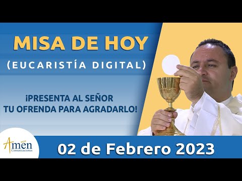 Misa de Hoy Jueves 2 Febrero 2023 l Eucaristía Digital l Padre Carlos Yepes l Católica l Dios