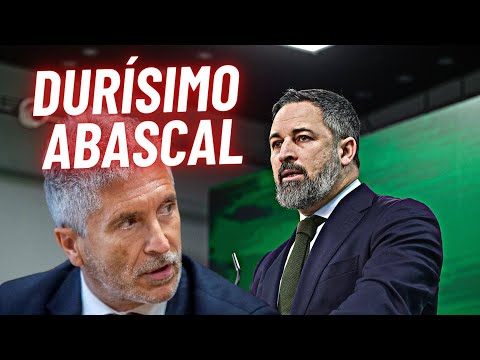 ABASCAL: Al narco plomo y a Marlaska y Sánchez, vergüenza por su abandono con la Guardia Civil