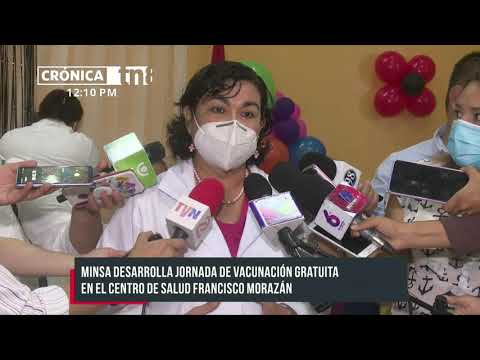 Nicaragua avanza en jornada de vacunación contra el COVID-19, voluntaria y gratuita - Nicaragua