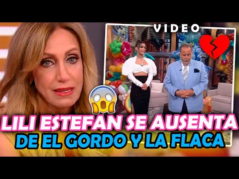 Lili Estefan se AUSENTÓ de El Gordo y la Flaca y Clarissa Molina toma EL MANDO en el show
