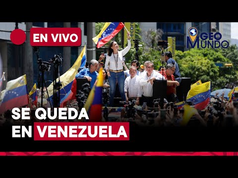 María Corina Machado permanecerá en Venezuela tras exilio de Edmundo González | Geomundo