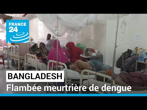 Le Bangladesh face à une flambée meurtrière de dengue • FRANCE 24