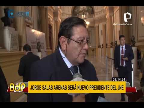 JNE: Jorge Salas Arenas fue designado como presidente del organismo electoral