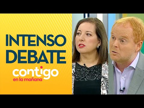 ¡ES INJUSTO!: El acalorado debate de Rojo Edwards y Paulina Vodanovic - Contigo en La Mañana