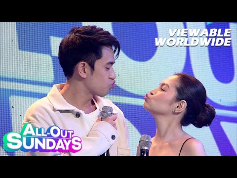 All-Out Sundays: Pambansang ginoo David Licauco, nagpakilig gamit ang kanyang “pouty lips?!”