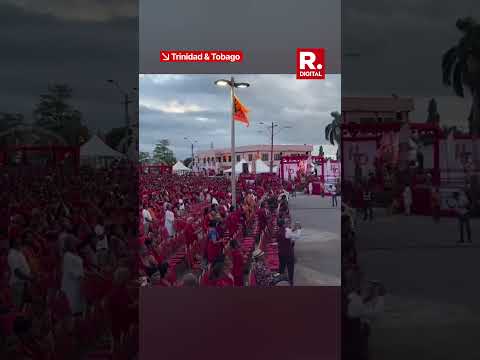 Members Of The Indian Diaspora Organised 'Epic Hanuman Chalisa' Chanting In Trinidad And Tobago