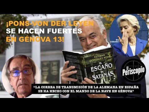 ¡GONZA?LEZ PONS, EL JEFE DEL PP Y CORREA DE TRANSMISIO?N DE VON DER LEYEN!