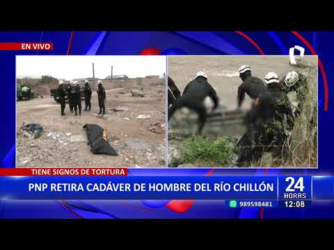 PNP retira cadáver hallado en el Río Chillón: Víctima aún no es identificada