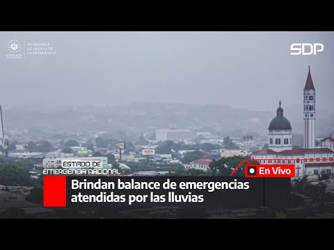 Balance de emergencias atendidas por lluvias