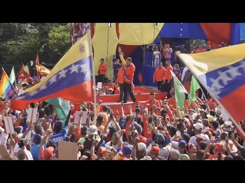 Venezuelan ruling party celebrates late Hugo Chavez' anti-imperialism declaration