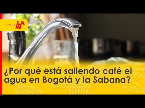 ¿Por qué está saliendo amarilla el agua en Bogotá?