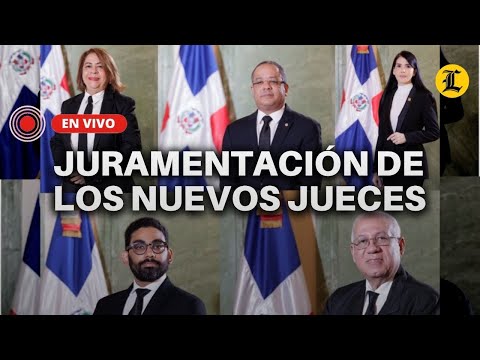 #ENVIVO | Juramentación de los nuevos Jueces del Tribunal Constitucional